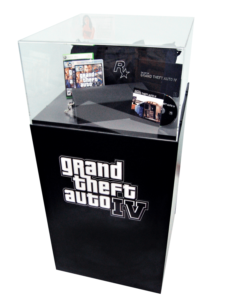Grand Theft Auto Display Case